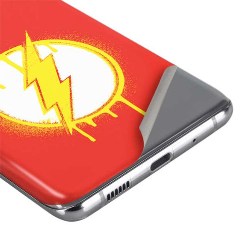DC Comics The Flash Emblem Drip Galaxy S20 Ultra 5G Skin